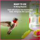 Pennington Electro-Nectar Hummingbird Nectar Ready to Use, Naturally Colored with Electrolytes, 64-oz Bottle
