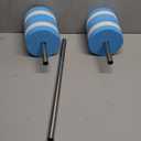 Aqua Pool Barbell for Swim Lesson Fitness Exercise Equipment -Foam Pool Weights Dumbbells - Aquatic Water Workout Bar for Aerobics Weights