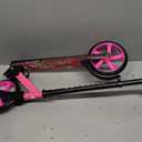 FREEDARE Foldable Kick Scooter for Ages 8+ Kid & Teens, Adults, Pink