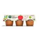3 x 365 by Whole Foods Market, Organic Unsweetened Apple Sauce Cups, 4 Ounce (Pack of 6) (EXP 01/17/27)