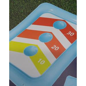 Inflatable Bean Bag Toss Game Inflates to 37.01in x 29.13 in