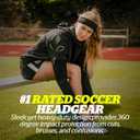 Storelli ExoShield Head Guard, Military-Grade Head Protection, Foam Padding Headband, Official Headgear of US Club Soccer