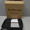 AERLANG Massage with Heat Deep Tissue Back Massager Neck Massager for Pain Relief,Muscle Percussion Massage, Birthday Gifts for Men Women Dad him Handheld Message with 7Heads&Silent (Black)