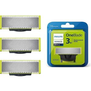 3Pack Replacement Blades Compatible with One Replacement Blades QP210/80 QP2630 QP2515 QP6520/30 QP2520 QP2834 QP6510/31, Replacement Heads