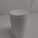 Bathroom Trash Can 1.8 Gallon Small Waste Basket Garbage Can for Dorm Kitchen Toilet Office Bedroom, 2 Pack White