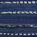 DII Handmade Chindi Tabletop, Reversible and Machine Washable, Table Runner, 14x72, Nautical Blue