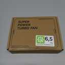 Turbo Fan Turbine Jet Blower, 130,000rpm with High Speed Brushless Motor, Top Speed 100mph Airflow Strong Wind Fan, Jet Dry Blower Air Blower for Car and Home