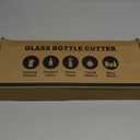 Home Pro Shop Premium Glass Bottle Cutter Kit - DIY Glass Cutter for Bottles - Beer & Wine Bottle Cutter Tool with Safety Gloves & Accessories (All in One)