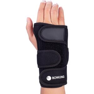 Bowling Gloves, Bowling Wrist Brace, Bowling Wrist Support, Bowling Wrist Positioner (Right Hand L)