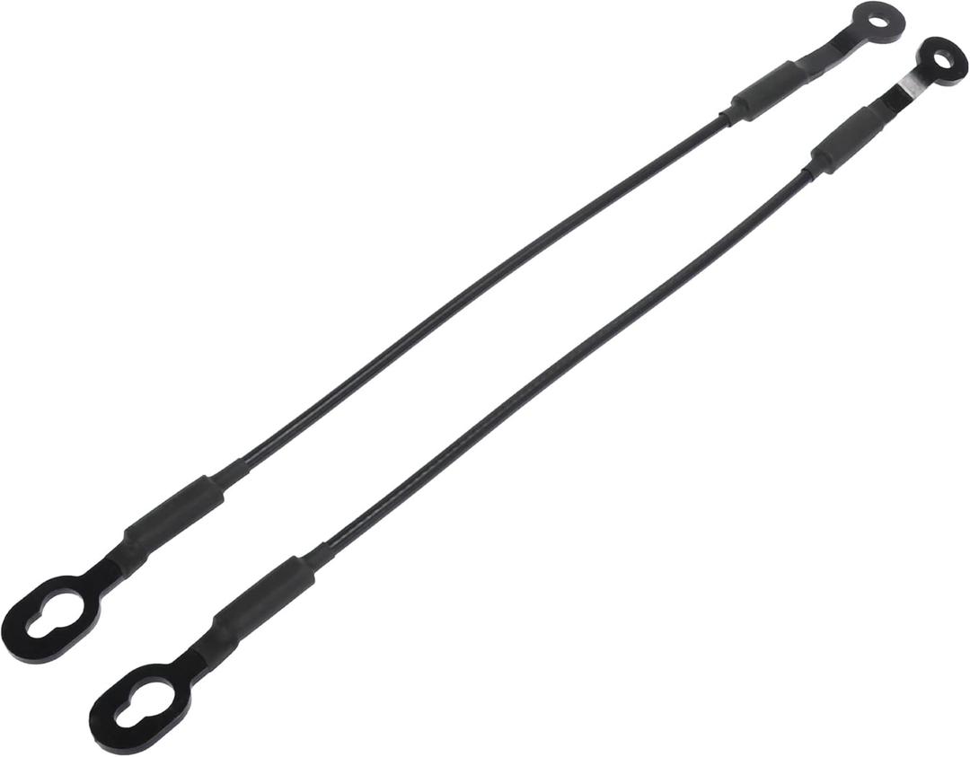 X AUTOHAUX Pair Rear Tailgate Cables Lift Gate Support Straps Pickup for Chevy S10 1994-1998 2000-2004 38534 15683449