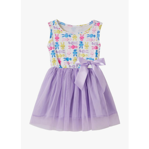 Girls Sleeveless Dress Toddler Bunny Tutu Sundress Casual Party Dresses 2T