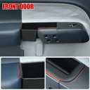 Mabett Door Handle Storage Organizer for Ford Maverick 2022-2026 Accessories, Door Handle Armrest Insert Tray Box Fit Maverick (Front Doors+Rear Doors Set)