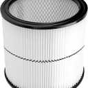 A FABLE 17884 Vacuum Cartridge Filter Compatible with Craftsman 9-17884 17935 17937 17920 shopvac Replacement Part Fit 6 Gallon and Larger Wet Dry Vacs (17884 1pack)