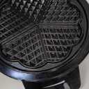 Mueller Heart 5 Waffle Maker, Waffle Iron, Adjustable Browning Control & Nonstick, Cool Touch Handle, Easy to Clean, Small Kitchen Appliances