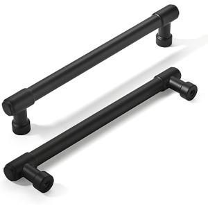 khtumeware 2 Pack 12 Inch(305mm) Vintage Antique Brass Cabinet Pulls Kitchen Cabinet Hardware for Cupboard Drawer Handles Dresser Pulls