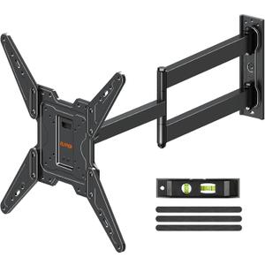 ELIVED 31.3 Inch Long Arm TV Mount for Most 32-65 Inch TVs, Swivel and Tilt Long Extension TV Wall Mount, Full Motion Wall Mount Bracket Max VESA 400x400mm, Holds up to 99 lbs.