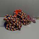 40FT Tug of War Rope for Summer Games, Natural Twisted Cotton Rope Outdoors Yard Backyard Camping Lawn Game for Team Building Activities Field Day Family Reunion Birthday Party