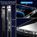 CASEKOO for iPhone 13 Pro Max Case Crystal Clear, [Never Yellow Technology] [Military-Grade Protection] Transparent Slim Cover Women Men for iPhone 13 ProMax Phone Case 6.7 inch, Clear