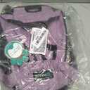 PetAmi Dog Carrier Backpack, Adjustable Pet Cat Front Carrier Backpack, Ventilated Dog Chest Carrier for Hiking Camping Travel, Sling Bag for Small Medium Dog Cat Puppies, Medium, 9-13 lbs, Purple