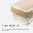 IRIS USA 6-Pack Storage Bins with Lids, 6 Quart - Crystal Clear, Shoe Boxes Stackable Containers Organize Shoes Closet Shelves, Teacher Tools Classroom Organization, Game - BPA-Free Plastic