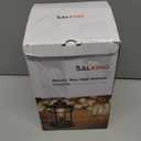 SALKING Electric Wax Warmer - Metal Wax Melt Warmer for Scented Wax,Candle Wax Burner Fragrance Warmer and 2 Edison Bulbs, Wax Melt Melter for Home Decor Office,Birthday Giftsfor Women