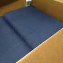Arden Outdoor Chaise Cushion, 22 x 77, Rain-Proof, Fade Resistant Sapphire Blue Leala
