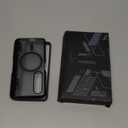 MOBOSI Magnetic for Samsung Galaxy Z Fold 4 Case, Compatible with Magsafe, Built-in Hinge Protection & Front Screen Protector Full Body Rugged Phone Cases for Z Fold4 with S Pen Slot, Privacy Black