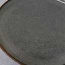 AmorArc Ceramic Plates Set of 6, 8.5 Inch Handmade Reactive Glaze Stoneware Plates set for Dessert, Salad, Appetizer, Small Dinner dishes, Microwave & Dishwasher Safe, Scratch Resistant (Ocean Blue)