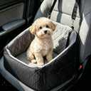 Dog Car Seat for Small/Medium Dogs, Dog Booster Seat with Washable Cover