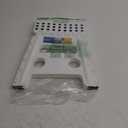 Korpai 13" Folding Step Stool for Adults and Kids Holds Up to 300 lbs,Non-Slip Folding Stools with Portable Handle, Compact Plastic Foldable Step Stool for Bathroom,Bedroom, Kitchen,White,1PC