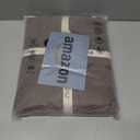 MooMee Bedding Duvet Cover Set 100% Washed Cotton Linen Like Textured Breathable Durable Soft Comfy (Solid Cocoa Brown, Queen 90"x90")