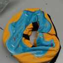Grand Line Donut Inflatable Collar for Dogs and Cats, Soft Recovery Dog Cone After Surgery, Protective Pet Neck Cone for Small, Medium, Large Dogs, Not Block Vision (Blue, M)
