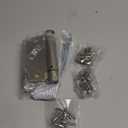 3 Pack Spring Hinges Self Closing 3.5 Inch, Self Closing Door Hinges with 5/8'' Radius Corners, Adjustable Tension for Garage, Front and Back Doors, Left and Right Hand, UL Listed