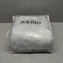 OMERAI Washable Rug 5'x7' Abstract Machine Washable Area Rugs for Living Room Ultra-Thin Non Slip Stain Resistant Modern Carpet for Bedroom Dining Room Office Brown Grey