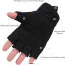 HIKEMAN Motorcycle Gloves Touchscreen Gloves - Full Finger Half Finger Knuckle Protection Motorbike Cycling Glove for Camping Driving ATV Hiking Climbing Working Sports Training