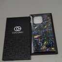 Cocomii Retangle Case for iPhone 16 Pro Max, Compatible with MagSafe, Nebula Abalone Shell