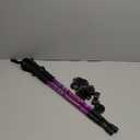 Aihoye Trekking Poles Shock Absorbing Adjustable Hiking or Walking Sticks for Hiking Collapsible Strong, 2-pc Pack Lightweight Walking Pole, All Terrain Accessories and Carry Bag (purple)