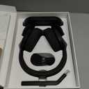 Fractal Design Scape Dark - Wireless PC Gaming Headset - Detachable Flip-to-Mute Microphone with Noise Cancellation - Battery Life Up to 40 Hours - Configurable Ambient Lighting - Black