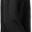 Soffe boys Classic Midweight Fleece Crew Sweatshirt (Medium, Black)