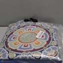 Mahjong Mat (33.4 x 33.4) with Black Carrying Bag, Anti-Slip, Noise-Reducing Mahjong Mat for Table, Board Games, Tile Games and Cards