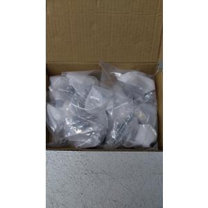10 Pack 1-1/5Inch(30mm) Cabinet Knobs Black Matte Kitchen Cabinet Knobs for Dresser Kitchen Drawers Pulls Black Hardware for Cabinets
