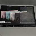 Wireless Keyboard and Mouse Combo - Full-Sized Ergonomic Keyboard with Wrist Rest, Phone Holder, Sleep Mode, Silent 2.4GHz Cordless Keyboard Mouse Combo for Computer, Laptop, PC, Mac, Windows, White