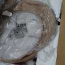 Hamucd 27" Set of 2 Tall Farmhouse Rustic Table Lamps for Living Room,3-Color Temperature Dimmable Western Bedroom Lamps for Night Stands Traditional Antique Decor (Brown)