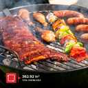 Nexgrill 22.5" Premium Charcoal Grill, Portable Kettle with Storage Rack