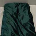 P Pothuiny Dark Green Velvet Fabric by The Yard, 5 Yards x 60 Inch Wide Luxury & Soft Stretchy Velvet Cloth Fabric for Sewing, Apparel, Upholstery - 90% Polyester 10% Spandex