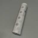 MY DRAP Formal Designer Collection Luncheon Napkins (12 Napkins, Silver Stars)