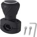 Ketofa 2022 Universal 77700-01540 Steering Wheel Spinner Knob for Kubota Tractors, Black, Polyurethane, 1.25 inches, Tractor Steering Wheel Accessory