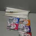 Concession Essentials New Carnival Party Cotton Candy Kits.Includes 100CT Cotton Candy Cones and 5 Packs of 8 Ounce Assorted Cotton Candy Sugar BBD 10/07/2026