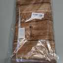 Tatuo 12 Packs Natural Wood Grain Tablecloths Rustic Plastic Table Covers for Rectangle Table, Vintage Farmhouse Style Tablecloth Decorations for Western Barn Themed Birthday, 54 x 108 Inch (Brown)