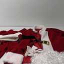 Santa Claus Costume for Men Women Adult - 9pc. Deluxe Costume Santa Suit Outfit Medium